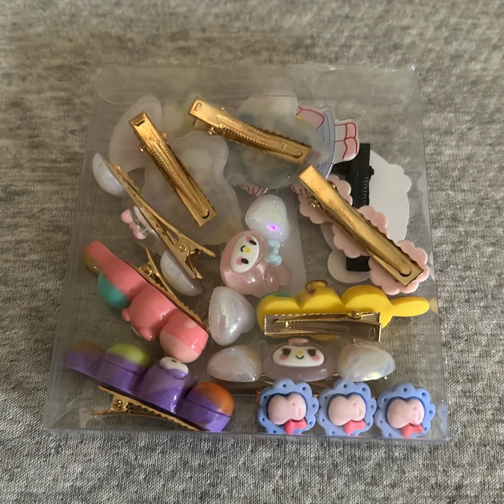 Kids *NIB* Hair Clip Barrettes, 1 Pack, 12 PCS total - Picture 5 of 6